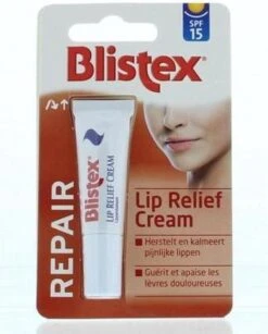 Blistex Lip Relief Cream - 6 Ml - Lippenbalsam 17 Blistex Lip Relief Cream - 6 Ml - Lippenbalsam -Modecosmetica Winkel 966x1200
