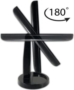 GROTE, Drieluik LED Make-up Spiegel Touch Knop En Dimmer 1, 3, 5 En 10 Maal Vergroting Inclusief Usb Kabel, Spiegels -Modecosmetica Winkel 991x1200 4